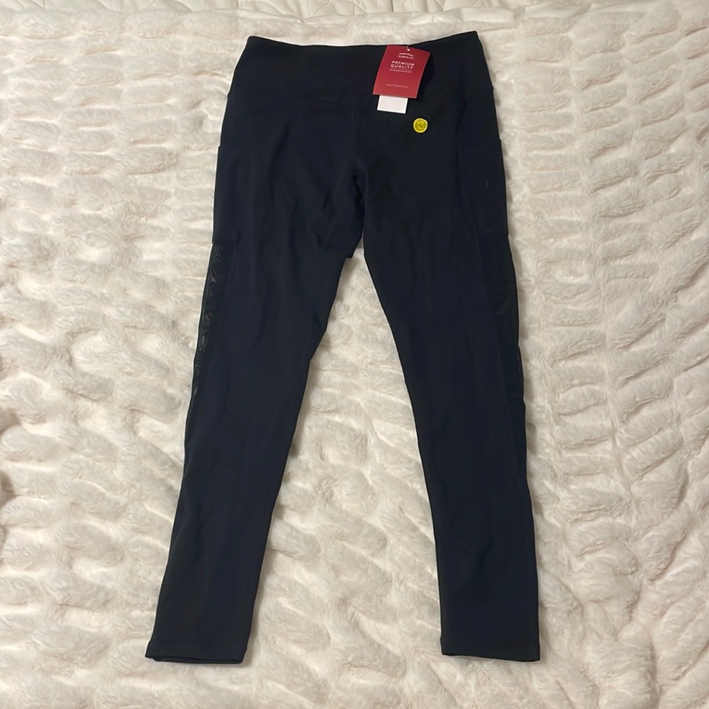 Along Fit Black Leggings